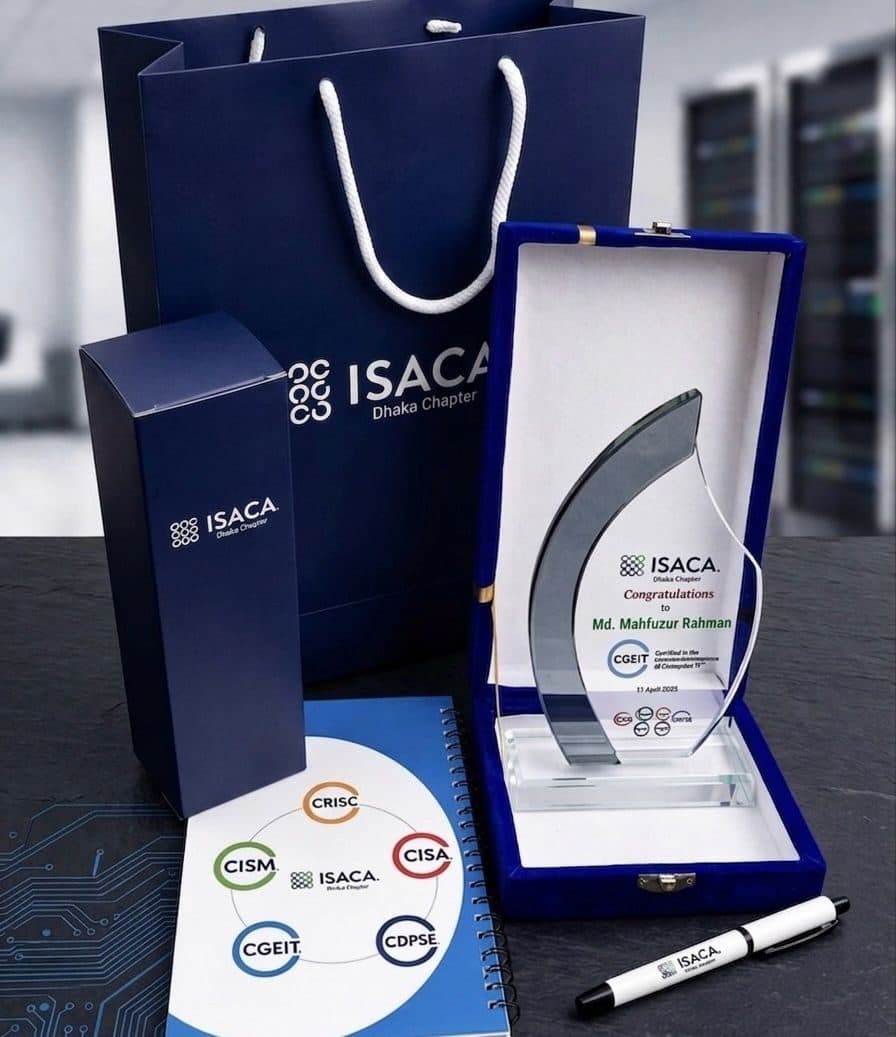 CGEIT, from ISACA Dhaka Chapter