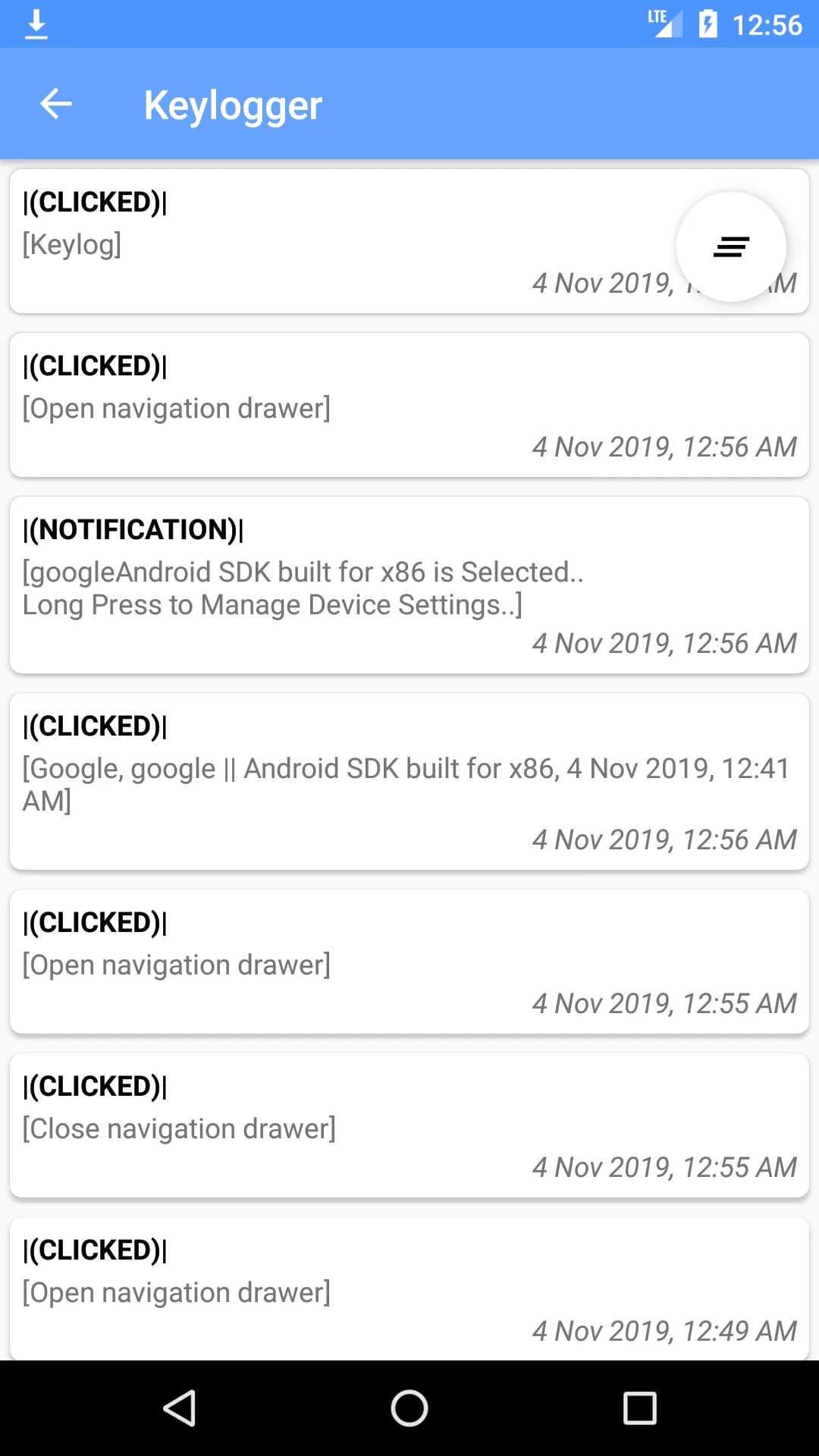 screen